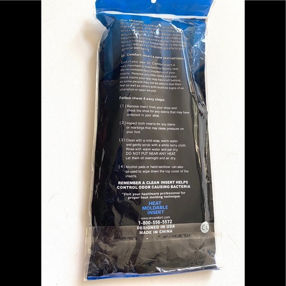 Dr. Comfort Heat Moldable Insert Sufferers,9W, NIB - Picture 7 of 7